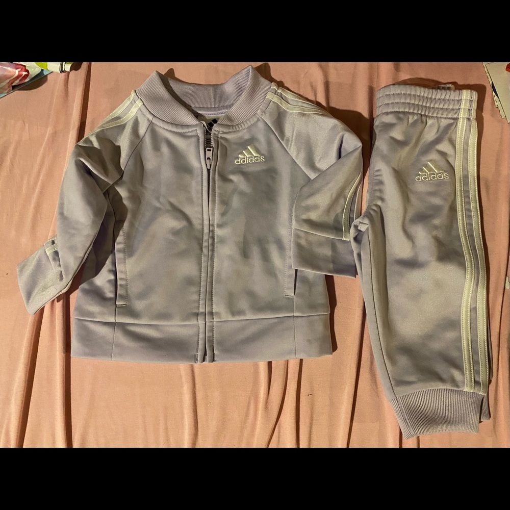Adidas girls jumpsuit